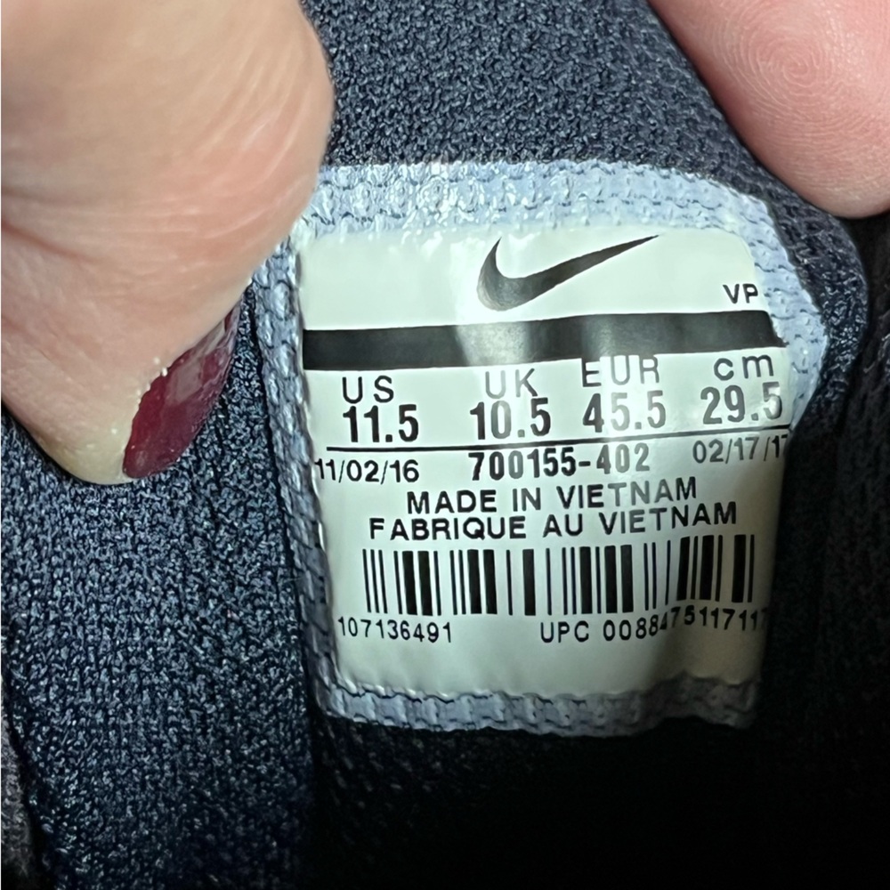 Nike Air Max 90 Premium 'Afro Punk' Blue Denim 700155-402  — 11.5 - Picture 14 of 14